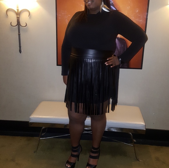 Plus Size Short Party Dress - Picture 3 of 3